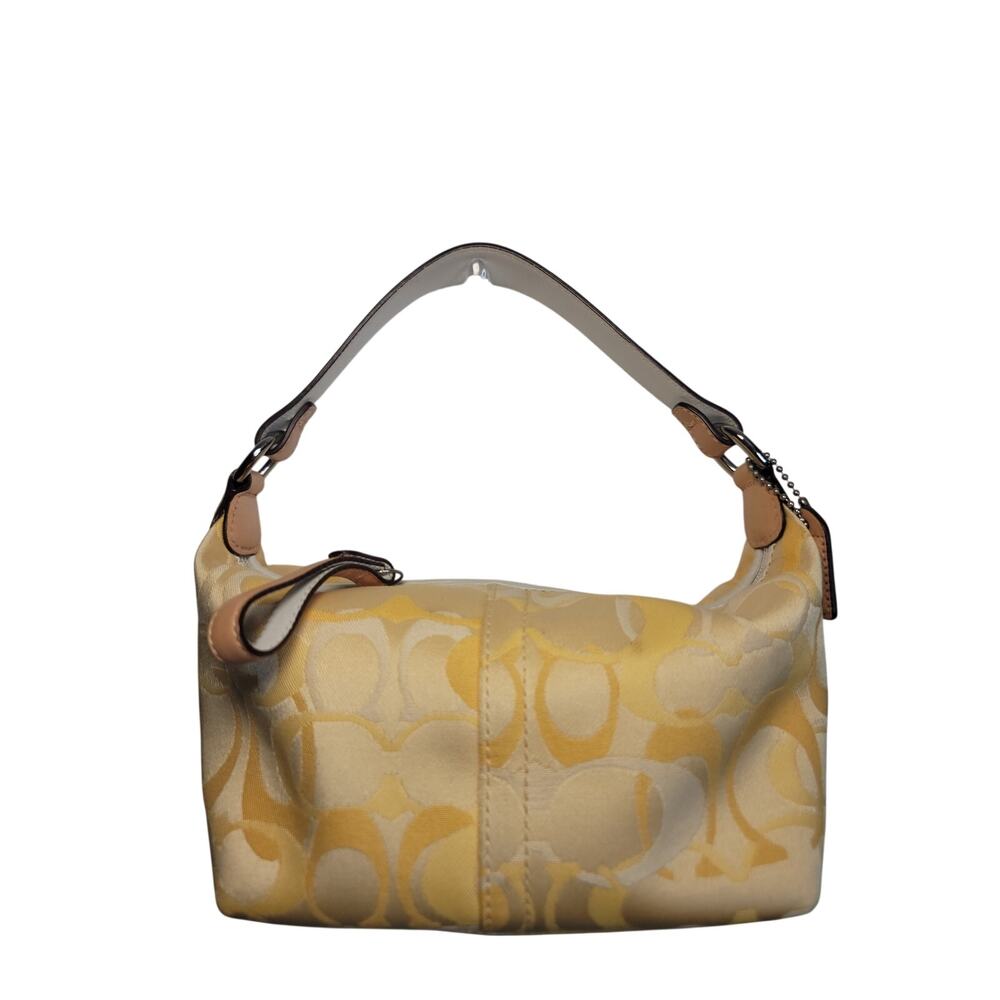 Coach Y2K Mini Hobo Bag Signature Yellow